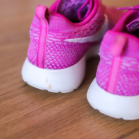 Nike Roche flyknit - bright pink - Picture 5 of 6